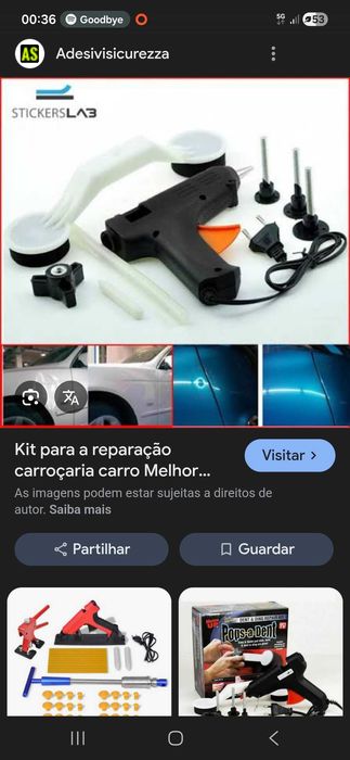 Tira mossas automoveis