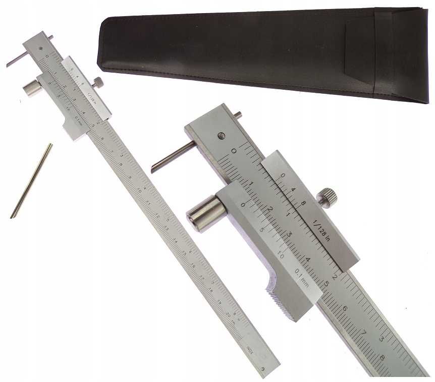 Suwmiarka traserska z rysikiem 200mm / 0,01 mm + drugi rysik