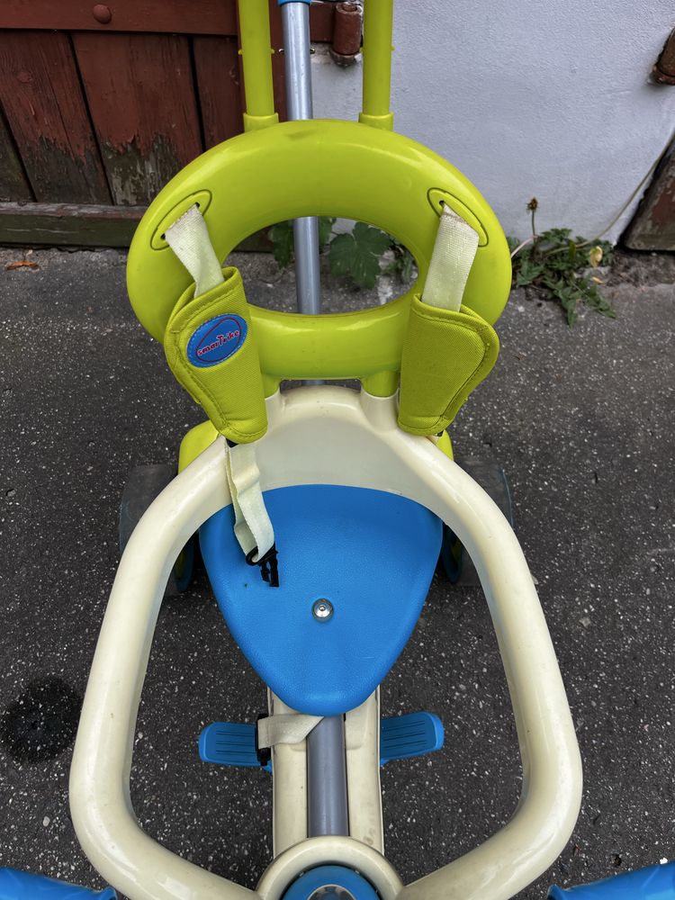 Rower dzieciecy trojkołowy SmarTrike z akcesoriami