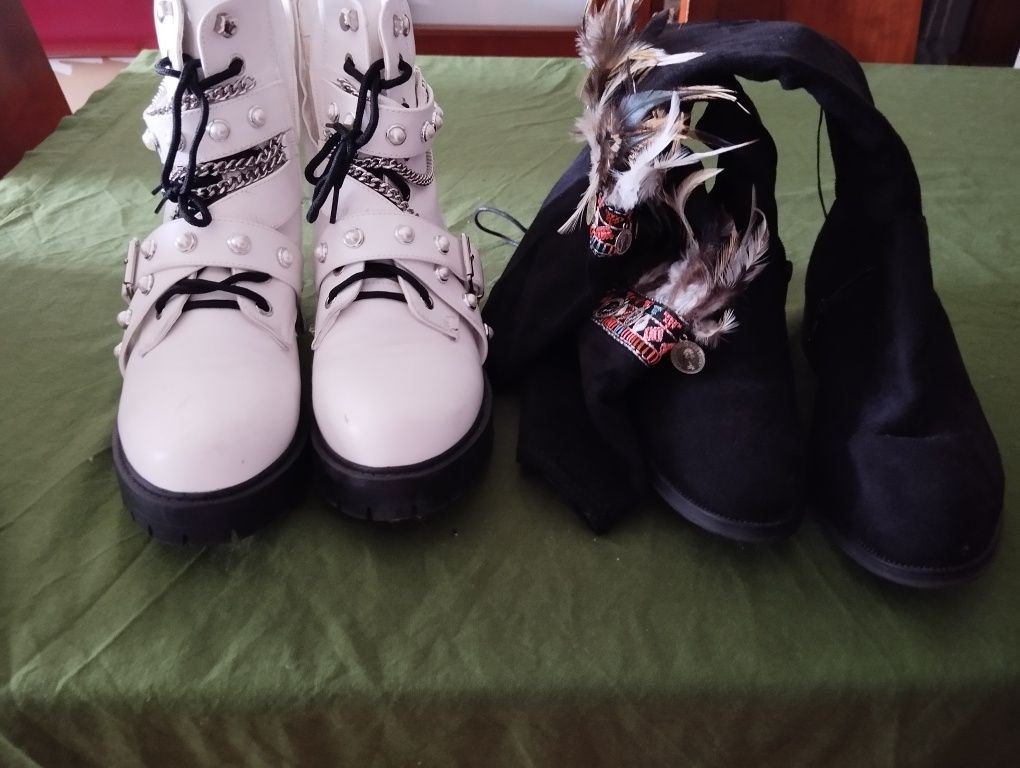 Vendo botas de senhora em bom estado