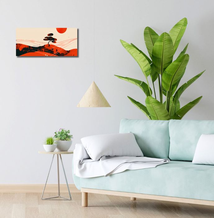 Obraz 50x20cm Czerwone Pustynne Pejzaże