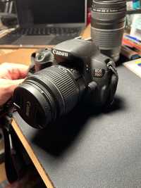 (Usada) Canon EOS 700D + objetiva 75-300mm