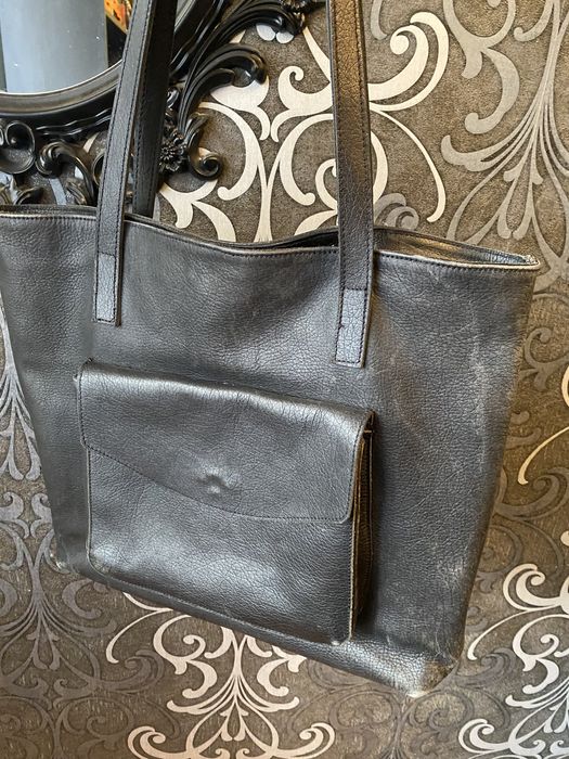 Сумка шоппер кожаная, шопер шкіряний натуральная кожа