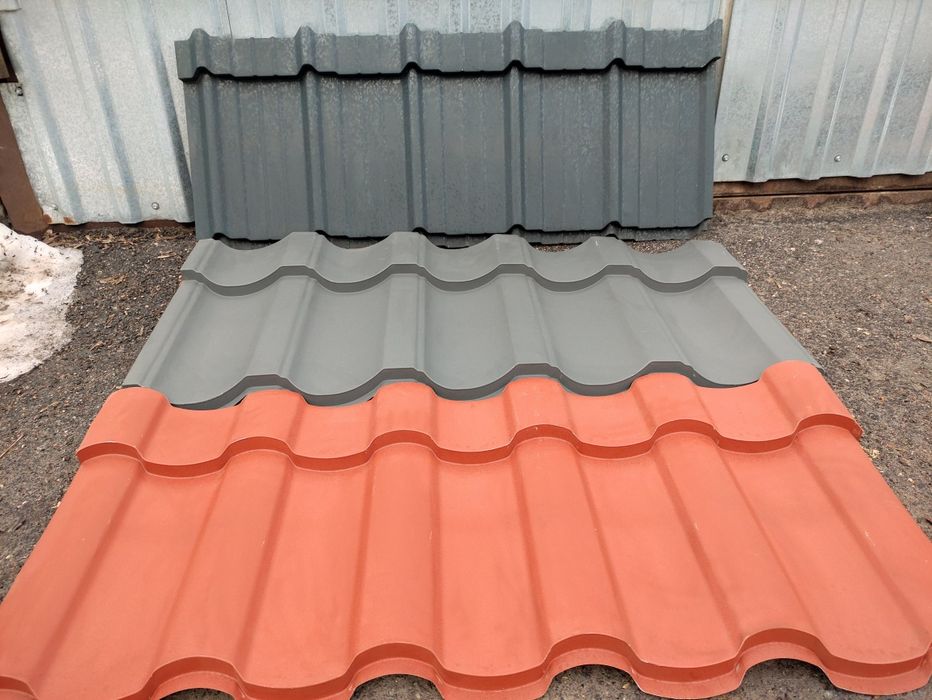 Металочерепиця та профнастил з маркуванням