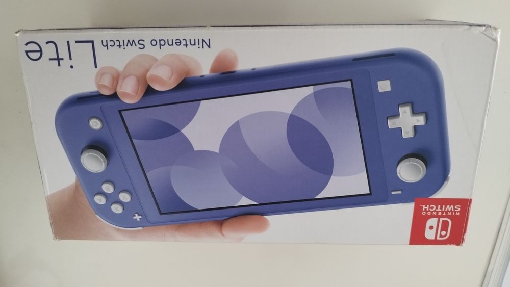 Nintendo switch lite azul