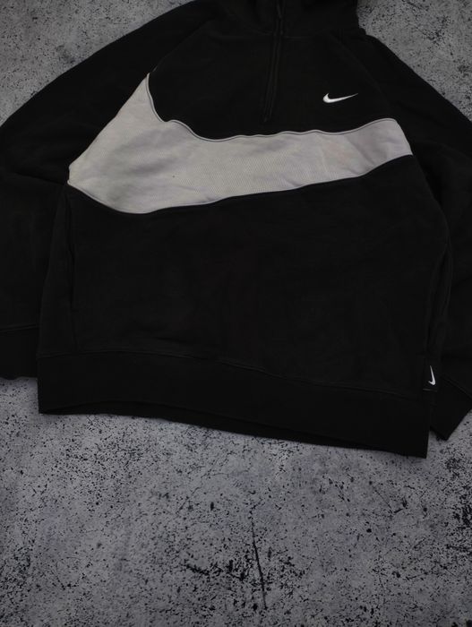 худи nike big swoosh x stussy