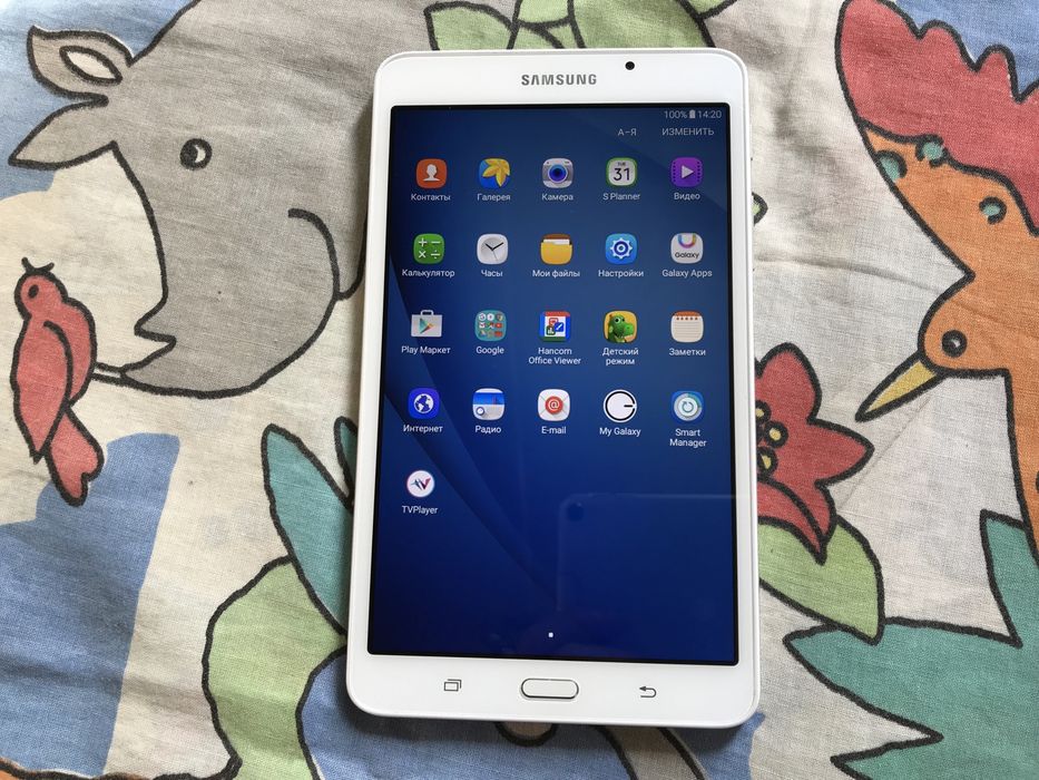 Отличный планшет Samsung Galaxy Tab A, SM-T280. 7 дюймов, 2/8GB