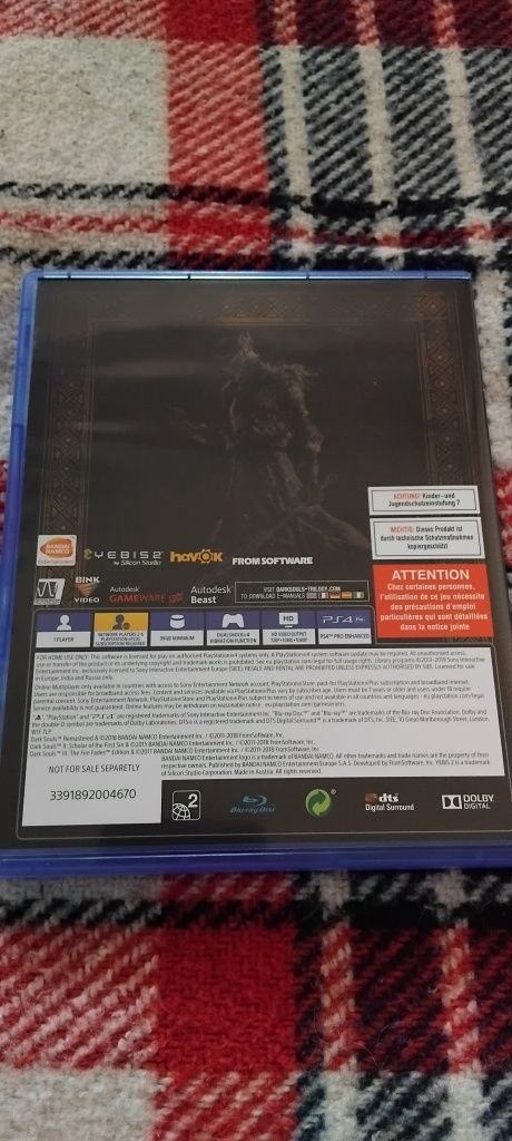 Игра диск ps4 Dark souls 3 , дополнения
