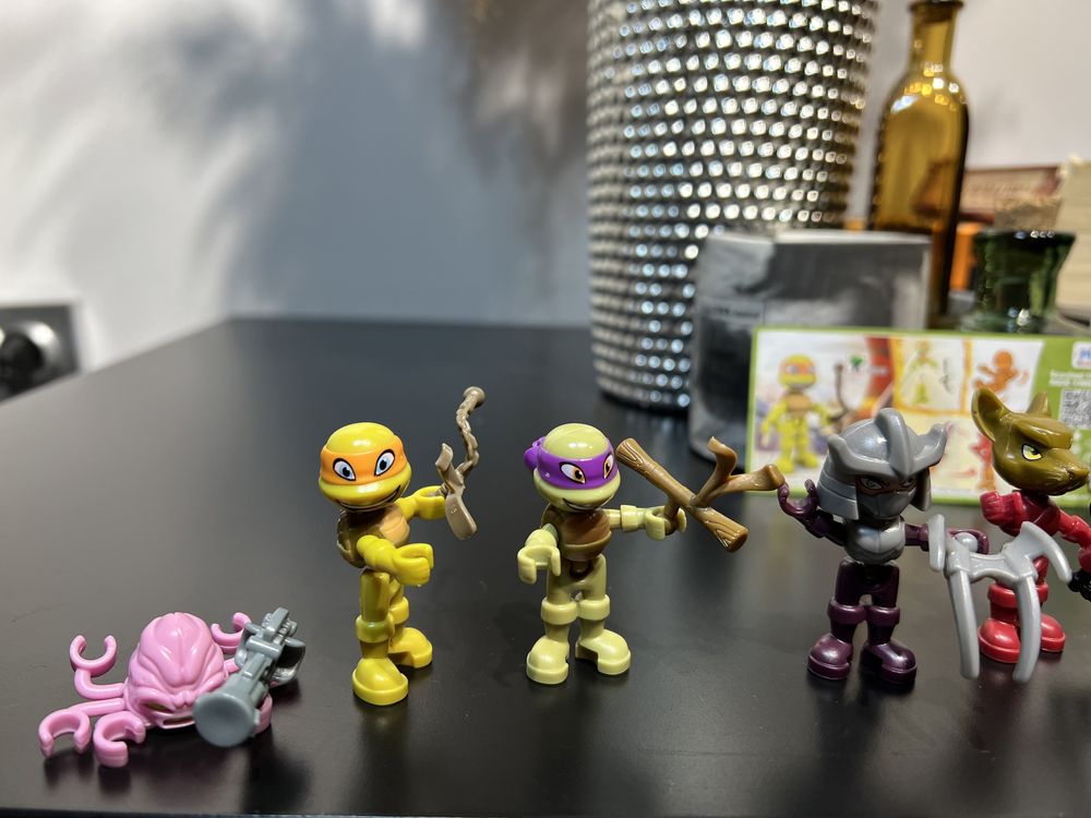 Черепашки ніндзя кіндер колекція іграшок киндер черепашки ниндзя