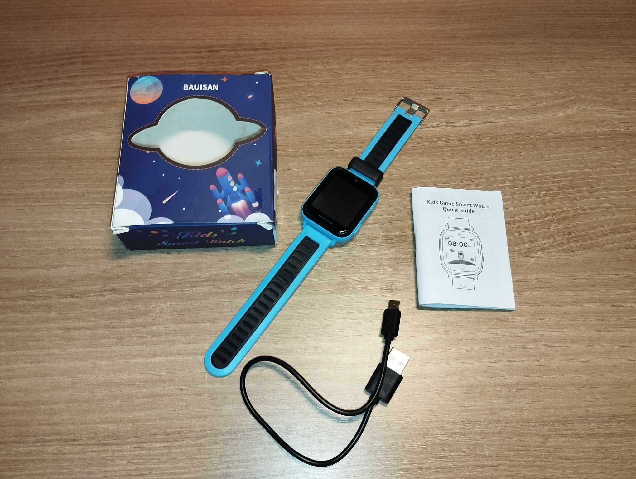 Zegarek - Smartwatch - BAUISAN - Niebiesko-Czarny