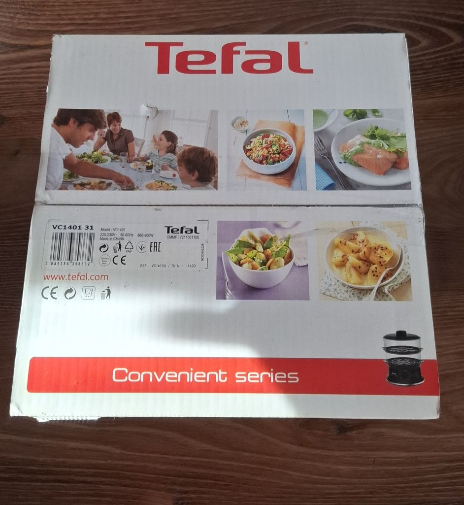 Nowy parowar tefal na gwarancji