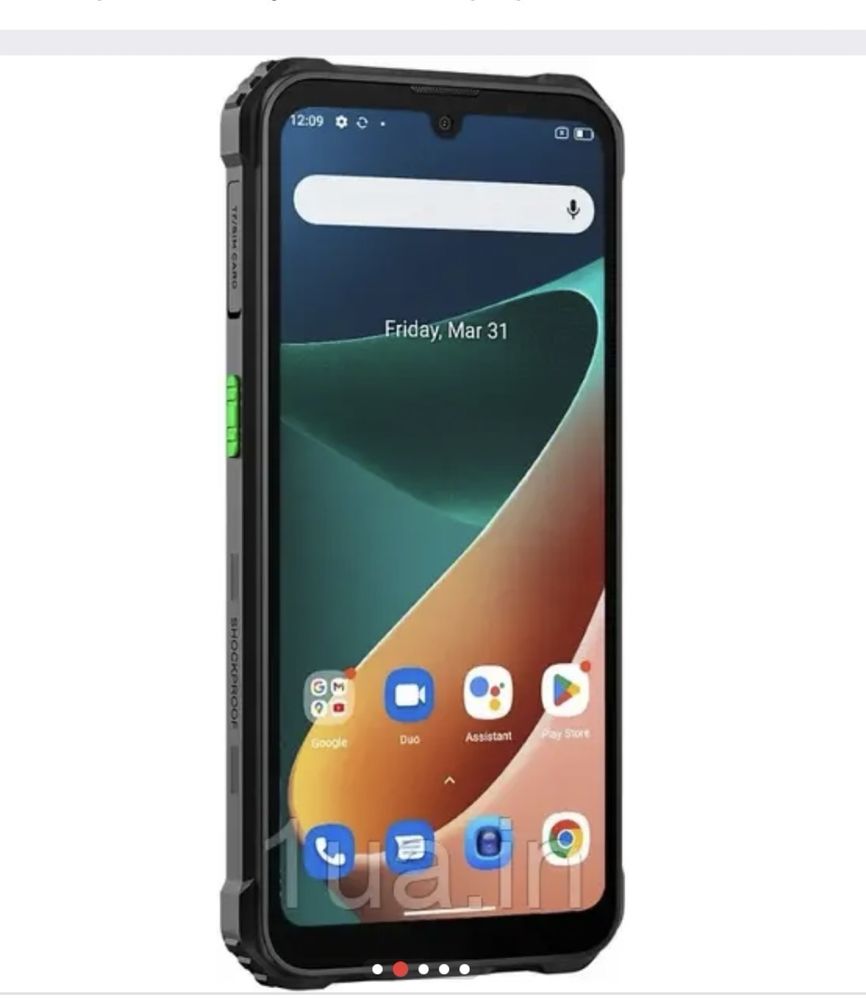 СмартфонBlackview BV5300 Pro 4/64GB Green протиударний, вологостійкий.