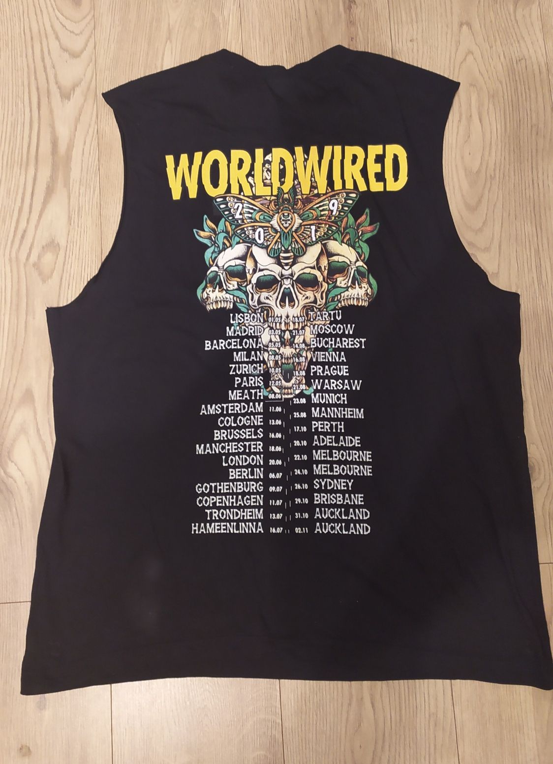 Koszulka, Metallica, Worldwired, bezrękawnik, t-shirt, rozmiar L