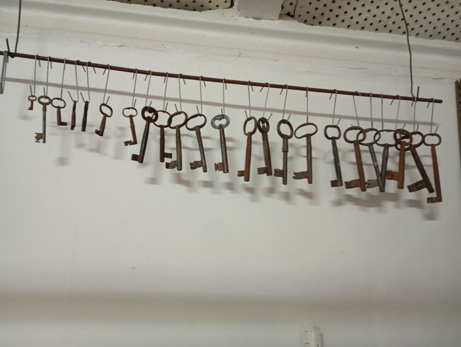 Chaves antigas em ferro 22
