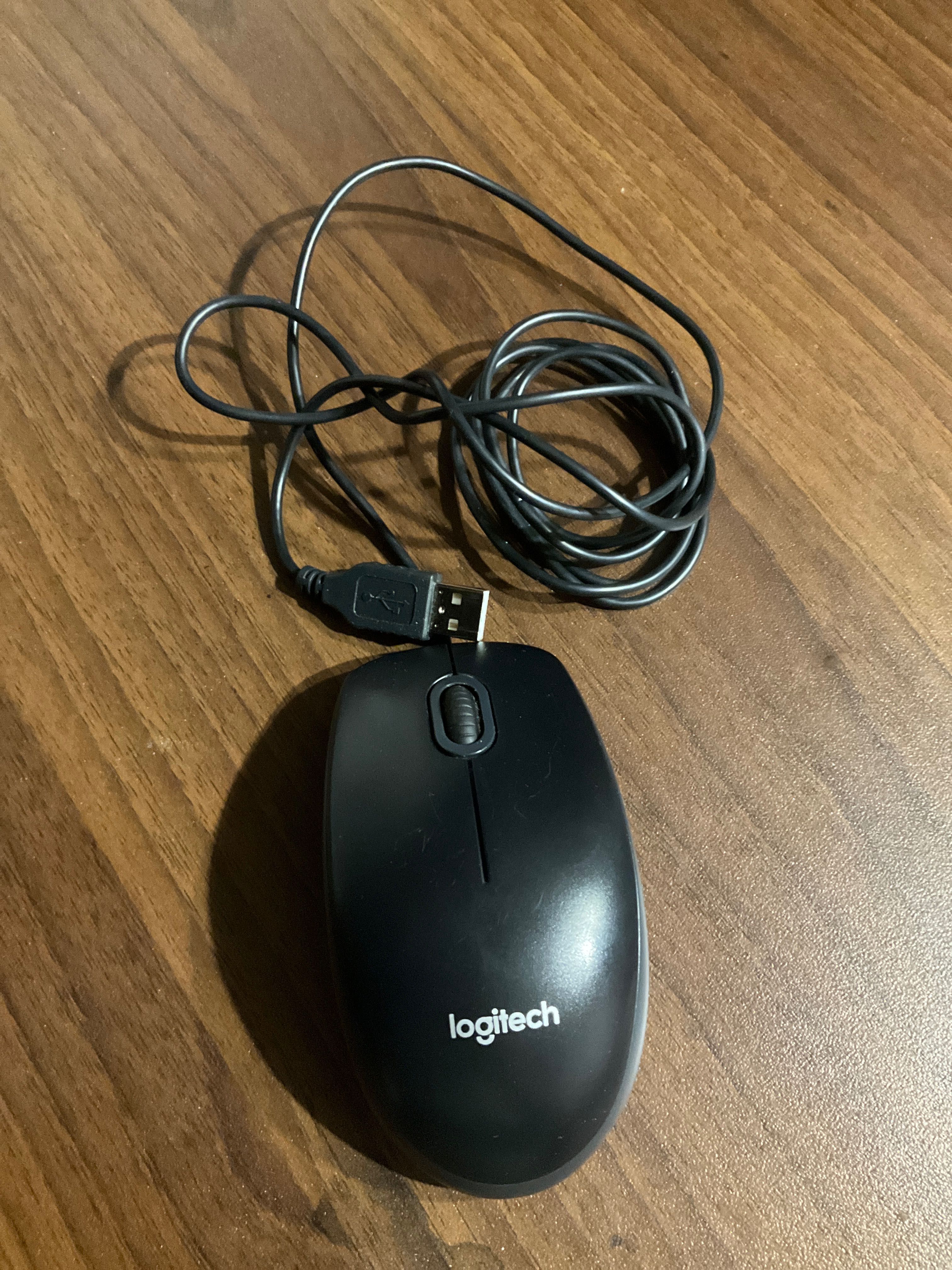 Мышка USB Logitech B100