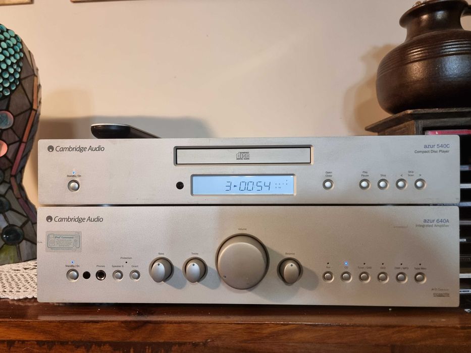 Mocny zestaw Cambridge Audio Azur 640A V2.0 + 540C V2.0