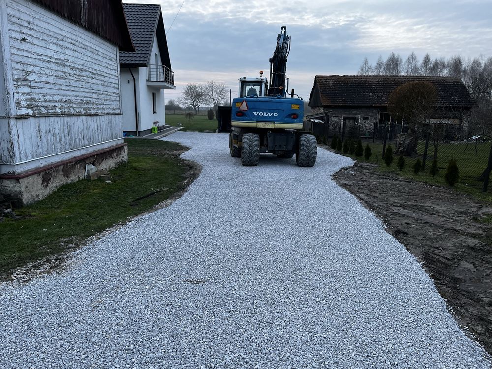 Prace ziemne, uslugi koparką Piekoszów, Strawczyn, Łopuszno, Chęciny