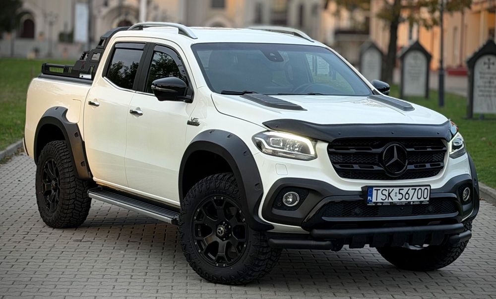 Mercedes-Benz Klasa X X350d 4Matic 2019r Full Led Orurowanie Przód Tył Roleta FV23%