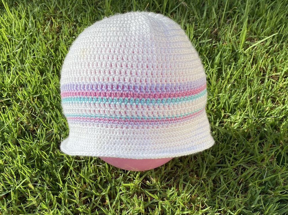 Chapéu crochet.