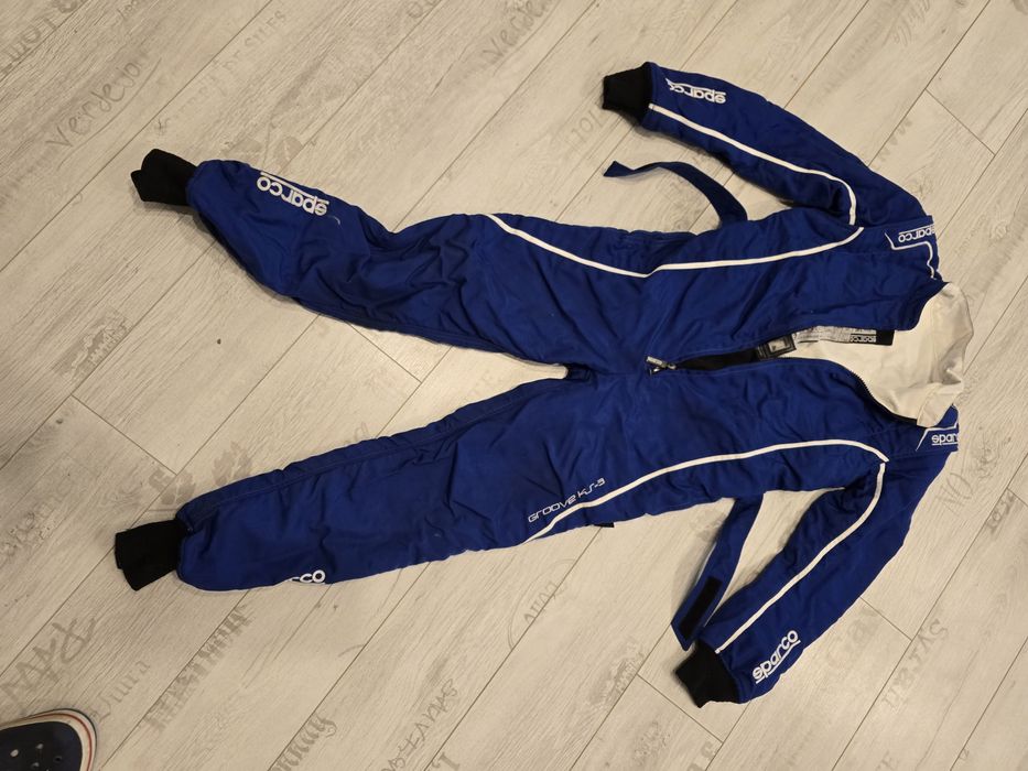 Kombinezon kartingowy Sparco groove ks-3. 140 cm wzrostu.