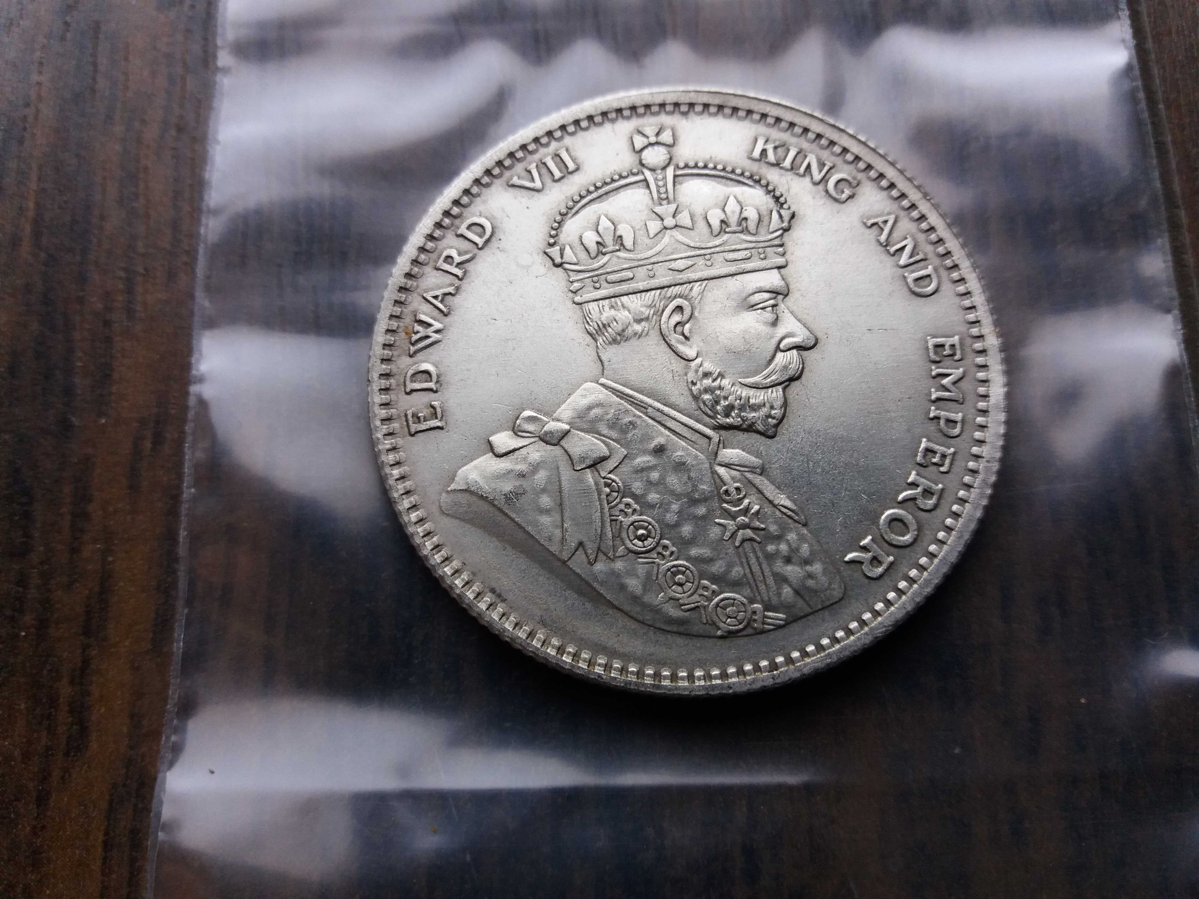 1 Dollar Hong Kong Edward VII 1904 rok.