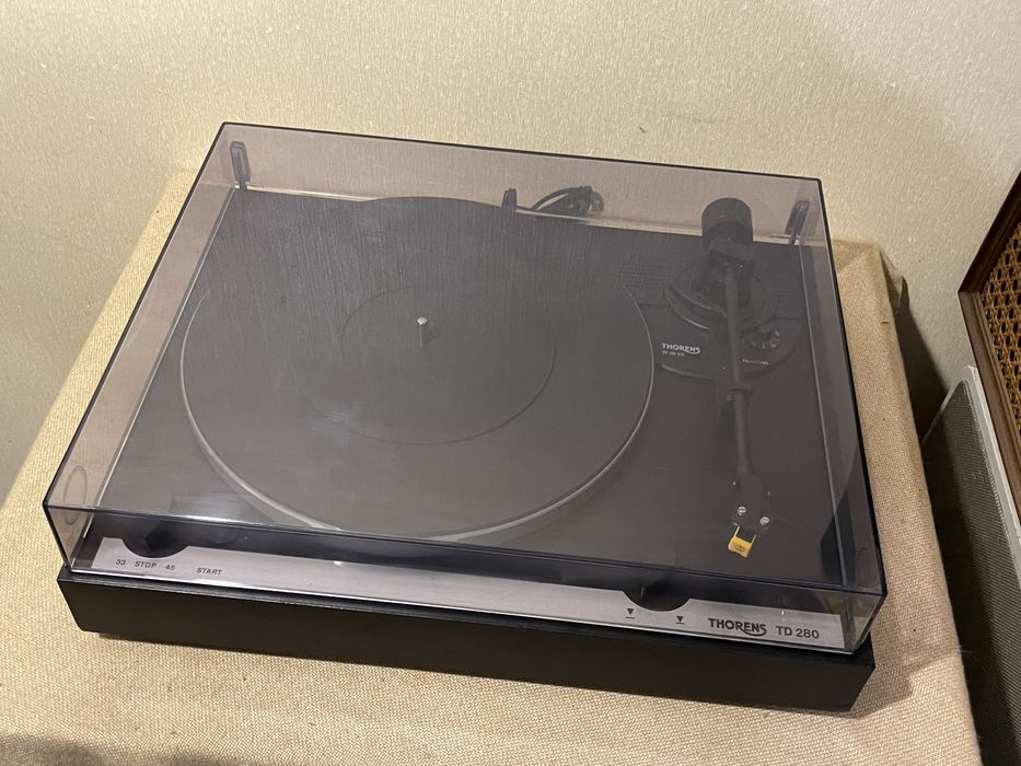 Качественный проигрыватель винила THORENS TD-280 (ЗВУК!)