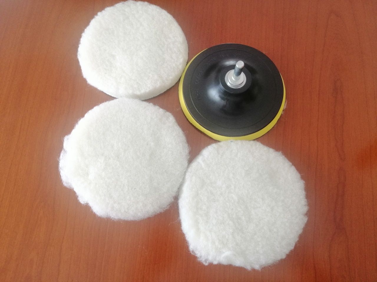 Kit Prato e Esponjas para Polir 5 polegadas