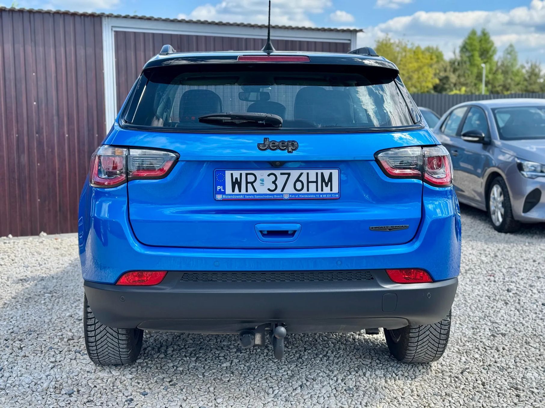Jeep Compass 1.4T 140KM Night Eagle Czarny dach i alu Navi Kamera ACC Lane assist