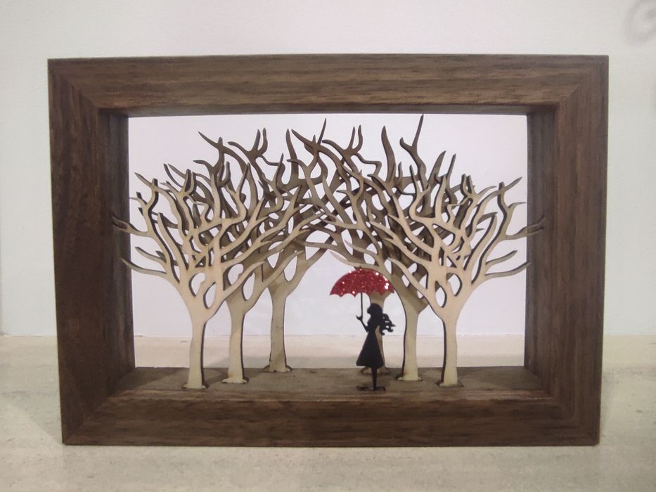 Quadro profundidade 3D