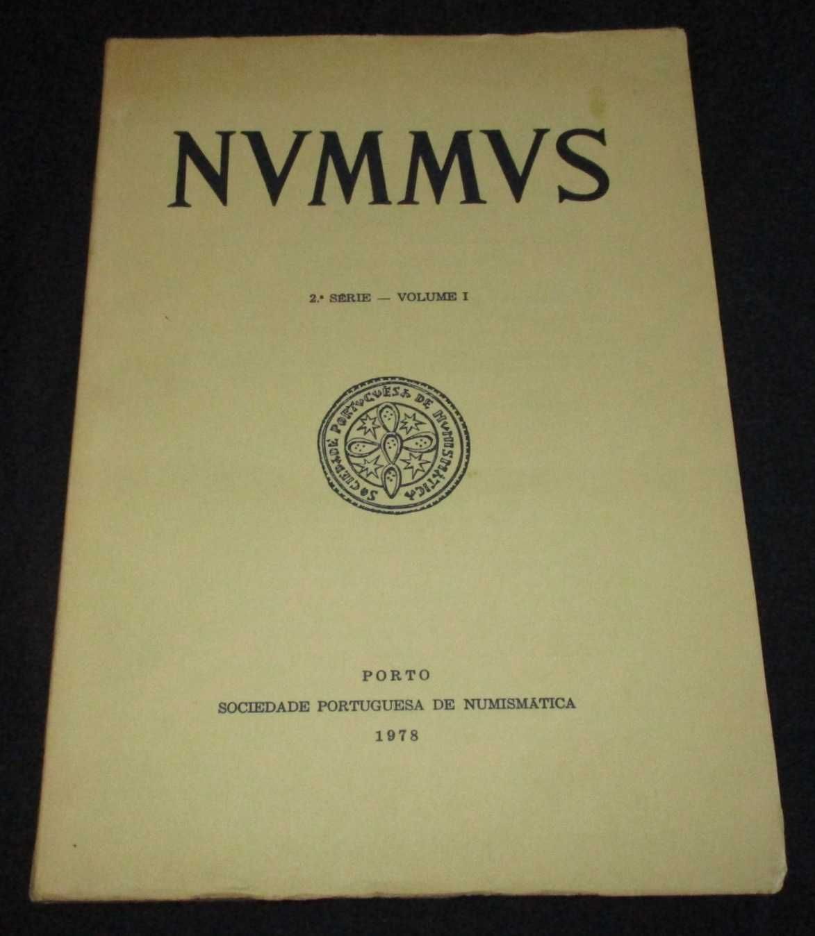 Livro Nummus Boletim Sociedade Numismática