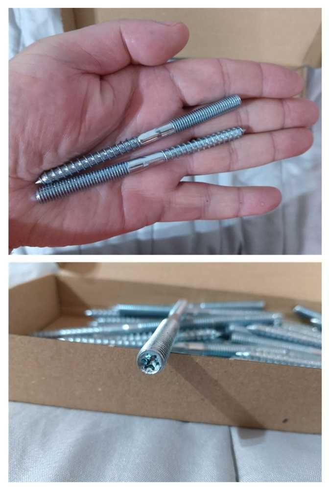 Caixa 60 Parafusos cabeça dupla M8 x 110 mm (1655)