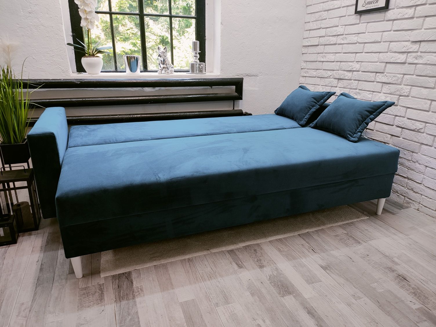 Sofa Tokio II ,sprężyny, welur