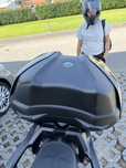 Top case original da yamaha com respetivos suportes 49l