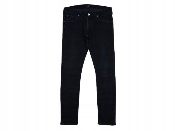 LEE Luke Spodnie Jeans Męskie Czarne r. 34/32