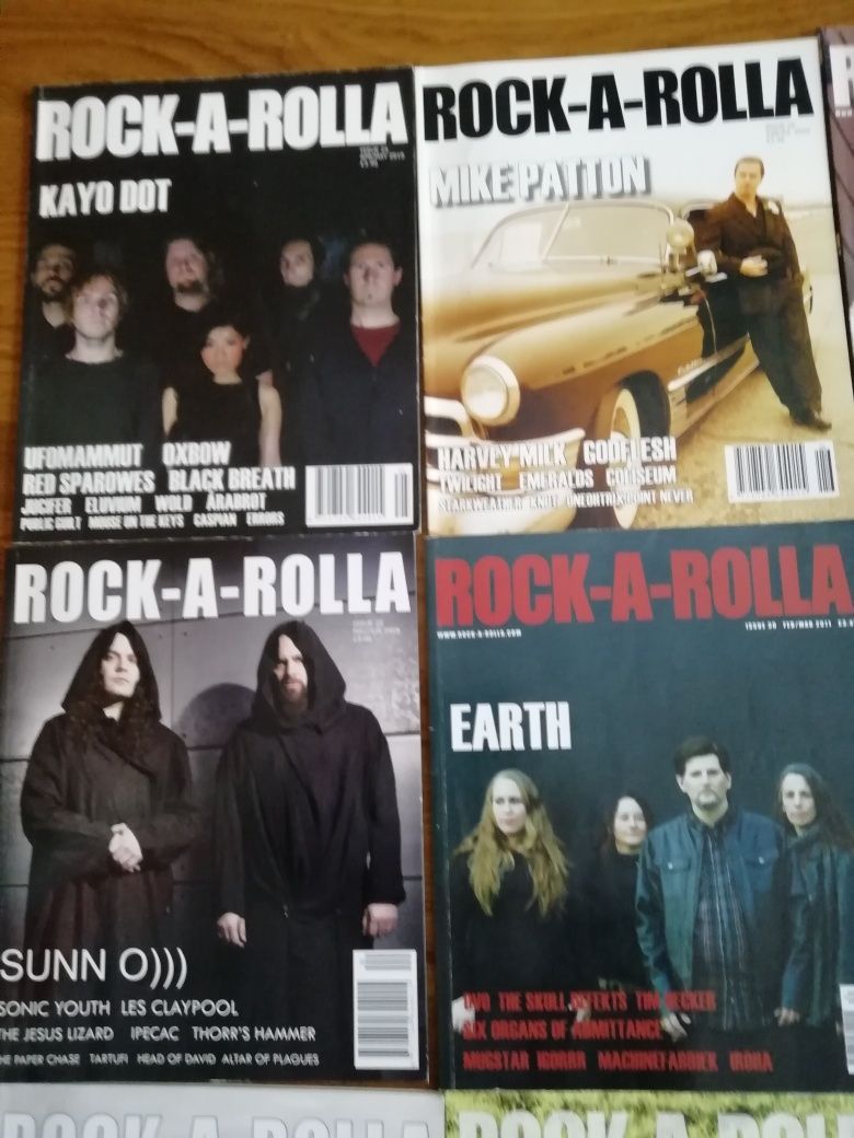 Rock-a-rolla Magazine (Preço para o Lote) Revista Música Alternativa