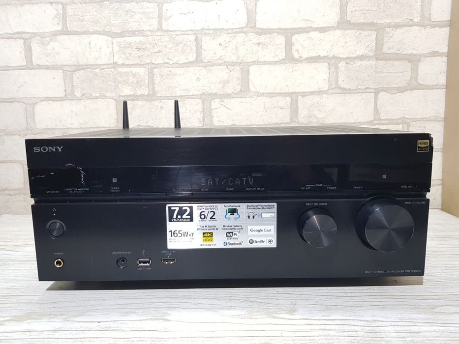 7.2 AV ресивер Sony STR-DN1070 7х100Вт,4K,WiFi,AirPlay,Bluetooth,Flac