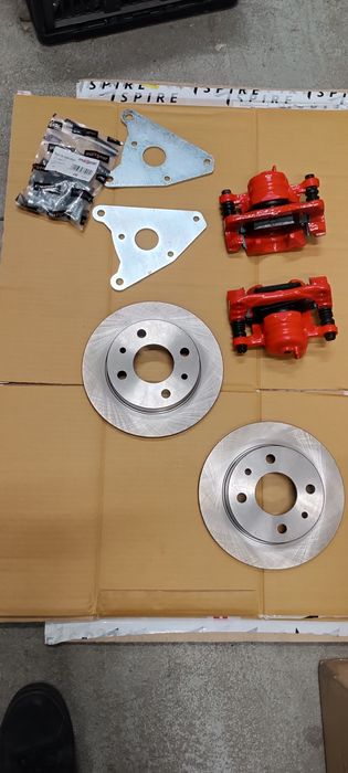 Fiat 126p hamulce tarczowe kompletny zestaw do przeróbki przednie