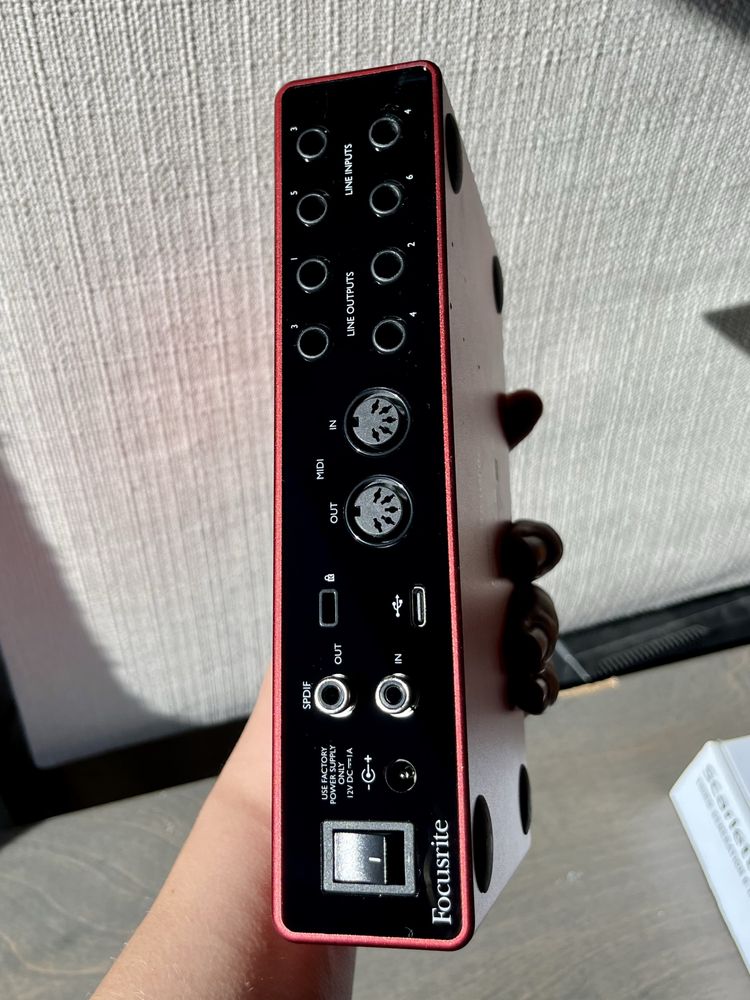 Focusrite Scarlett 8i6 3rd Gen | Interfejs audio USB