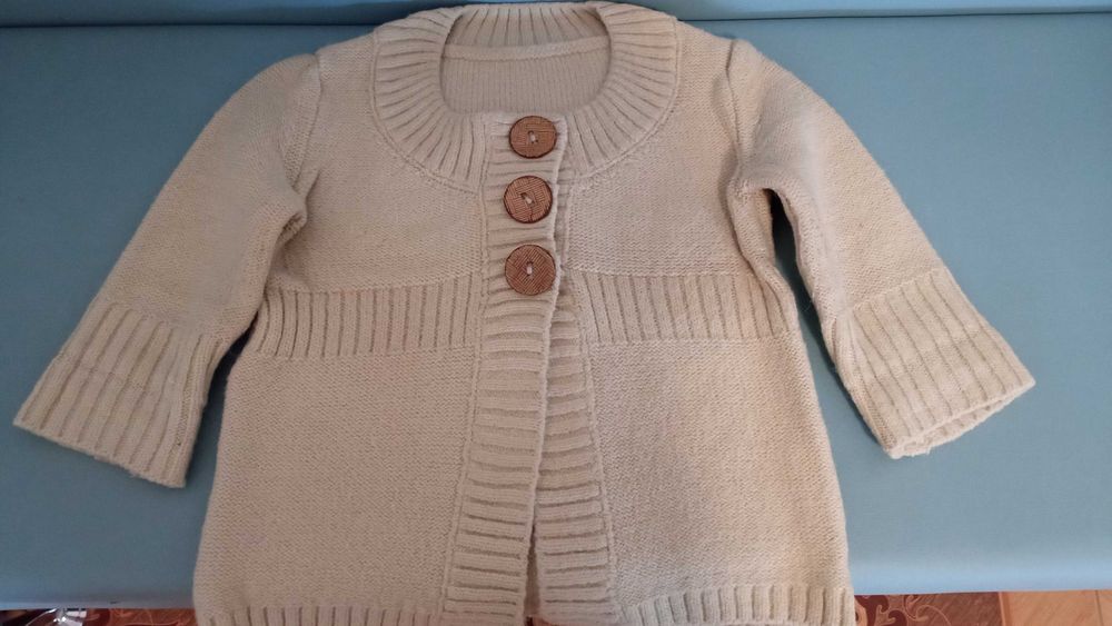 Кофта, кардиган, Теплая натуральная