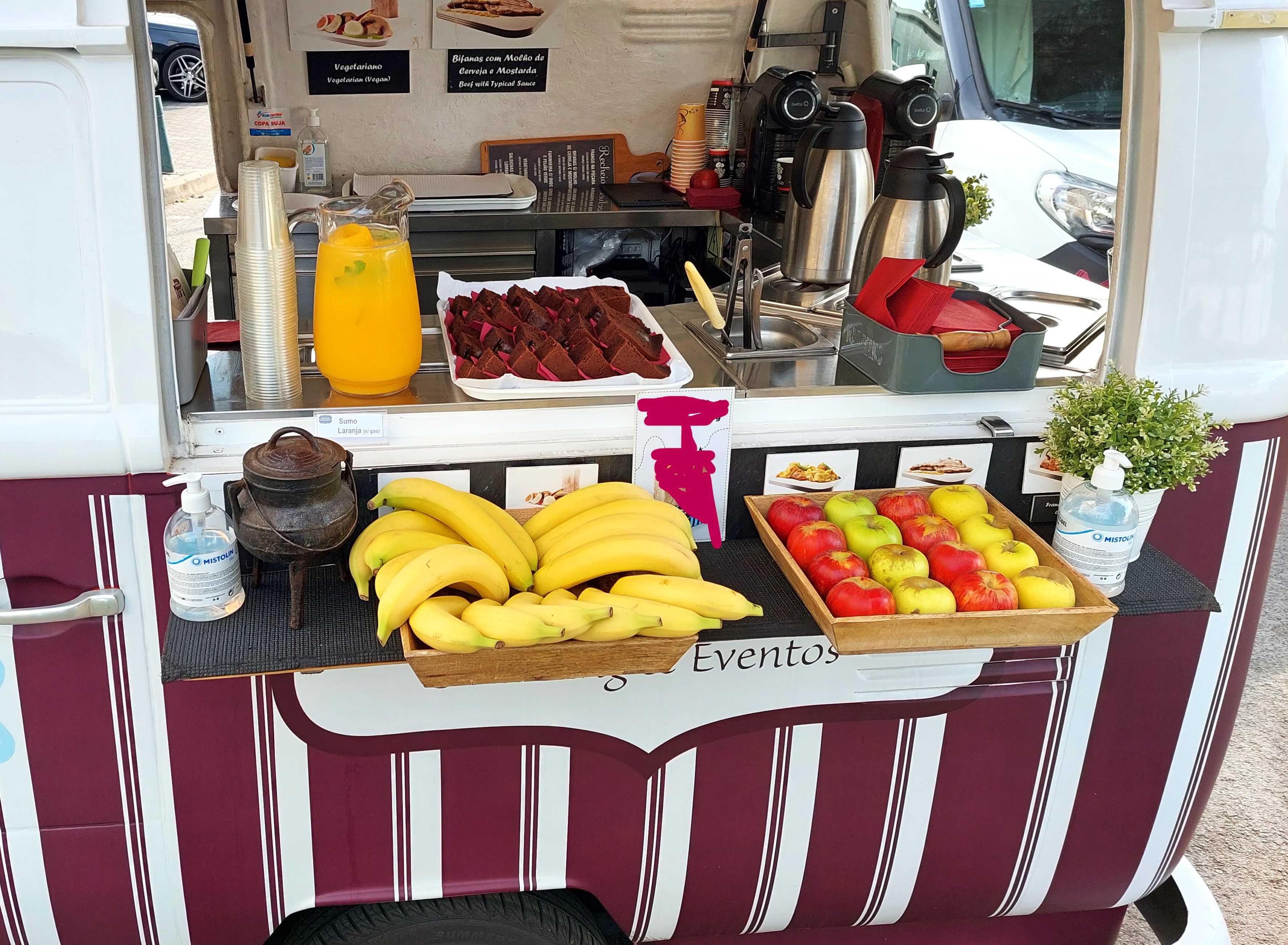 Food Truck atrelado fibra vidro estilo Pão de Forma