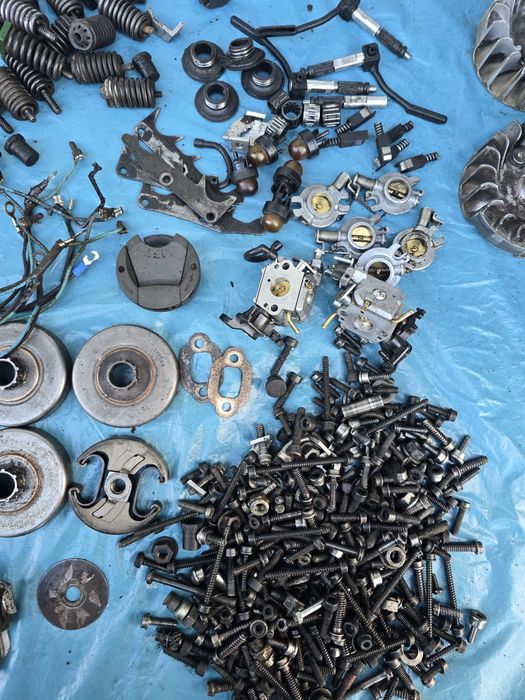 Pilarka spalinowa Husqvarna 445,450 części używane oryginał