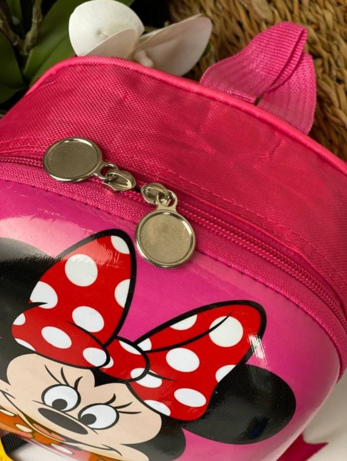 Яскравий рюкзачок Мінні Маус рожевий