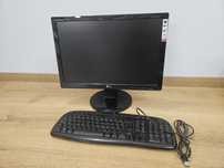 Monitor LG i klawiatura Logitech