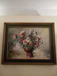 Quadro pintado à mão original e assinado