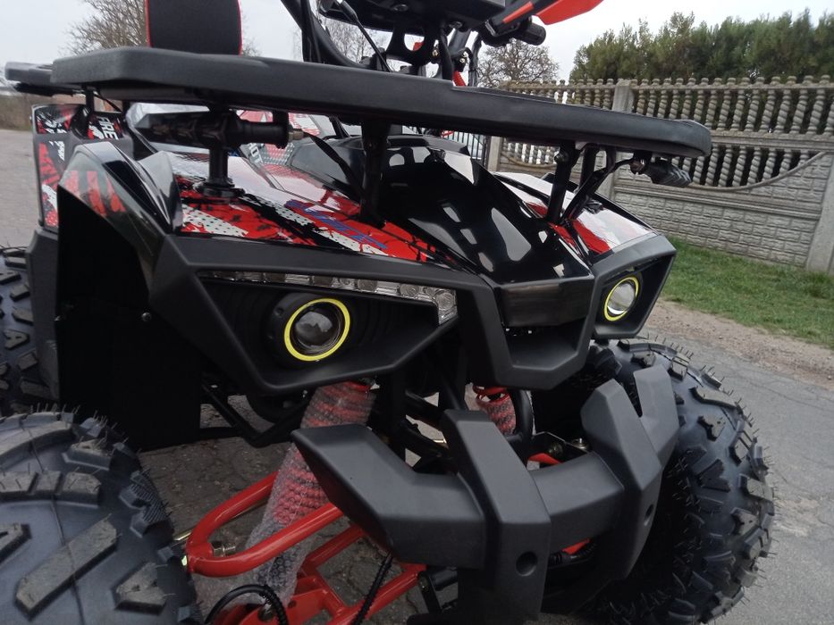 Quad XTR FIRESHOT PRO 125 NOWY 3+1 gwarancja transport koła 8" licznik