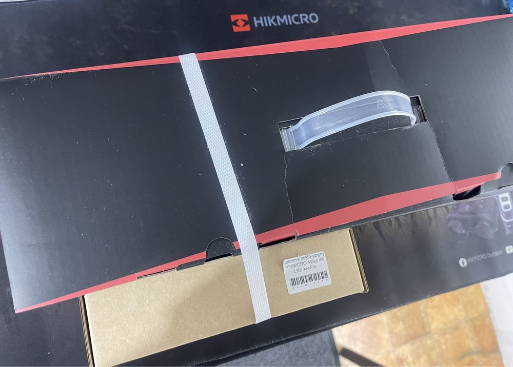 HIKMICRO Alpex 4K LRF X-HOG z dalmierzem celownik luneta noktowizyjna