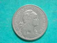 917 - Cabo Verde: 1 escudo 1930 alpaca, por 8,00