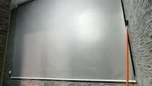 Estore de Rolo em Fibra de Vidro + PVC