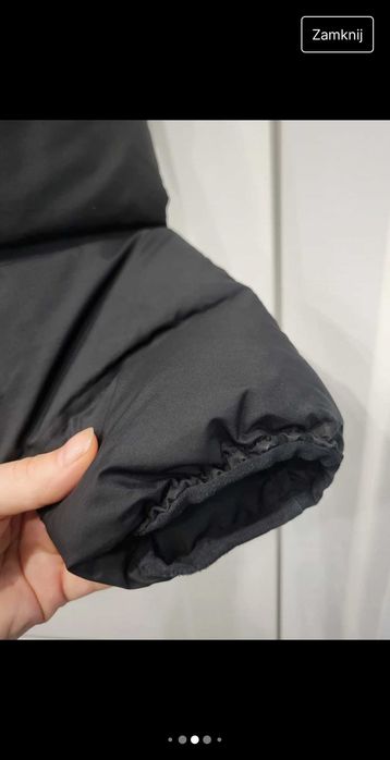 Adidas kurtka kaczy puch pikowana Slim rozm M