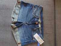 Spodenki damskie HM H&M Denim Push Up rozmiar 38 jeansowe nowe